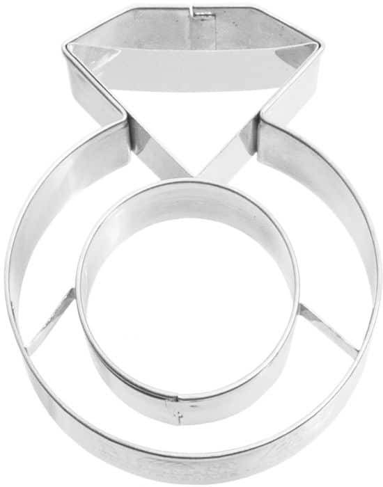 Emporte pièce bague diamond inox Pur DEliz