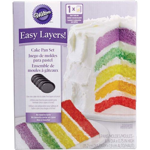 Ensemble de moules à gâteaux Layers Cake 15cm set/5