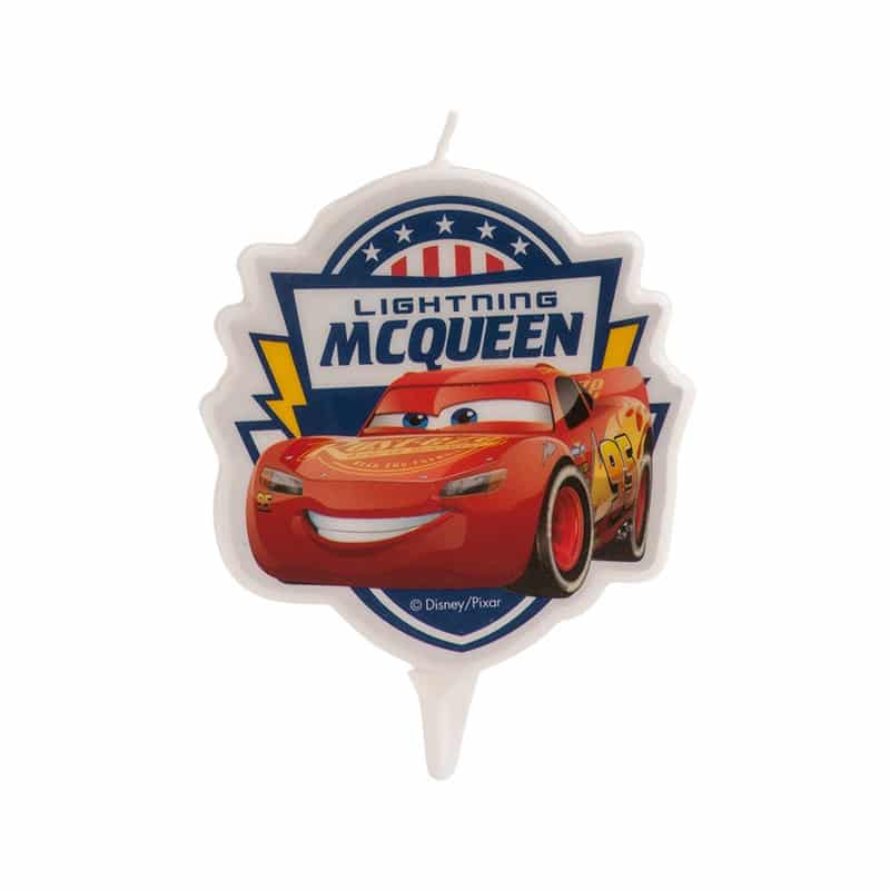 Bougie Cars Lightning Mc Queen