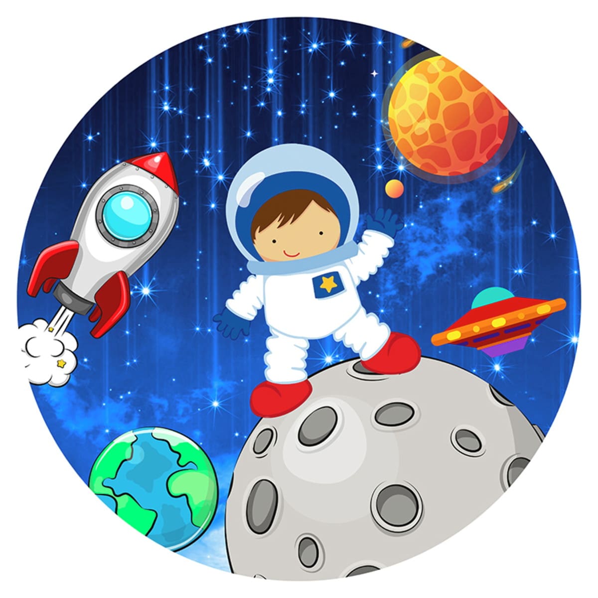 Disque azyme Astronaute Espace