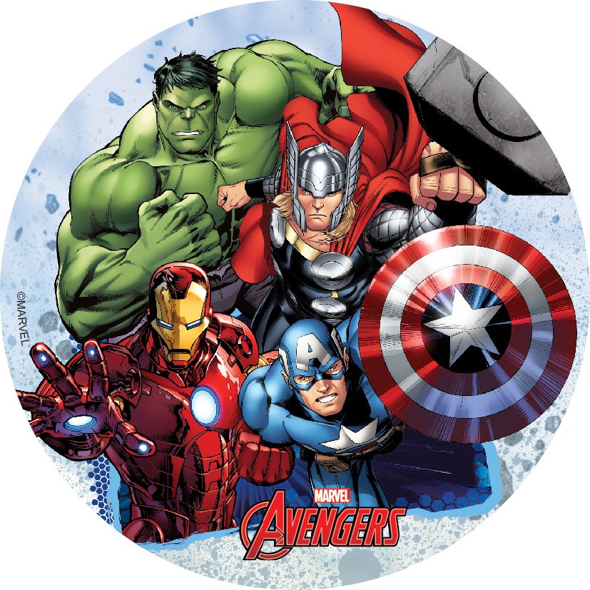 Disque azyme Avengers Marvel à 3,29 €