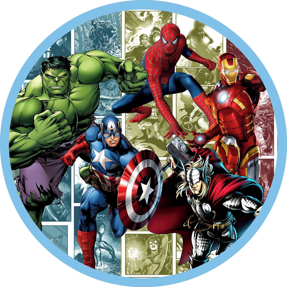 Disque azyme Super-Héros Avengers