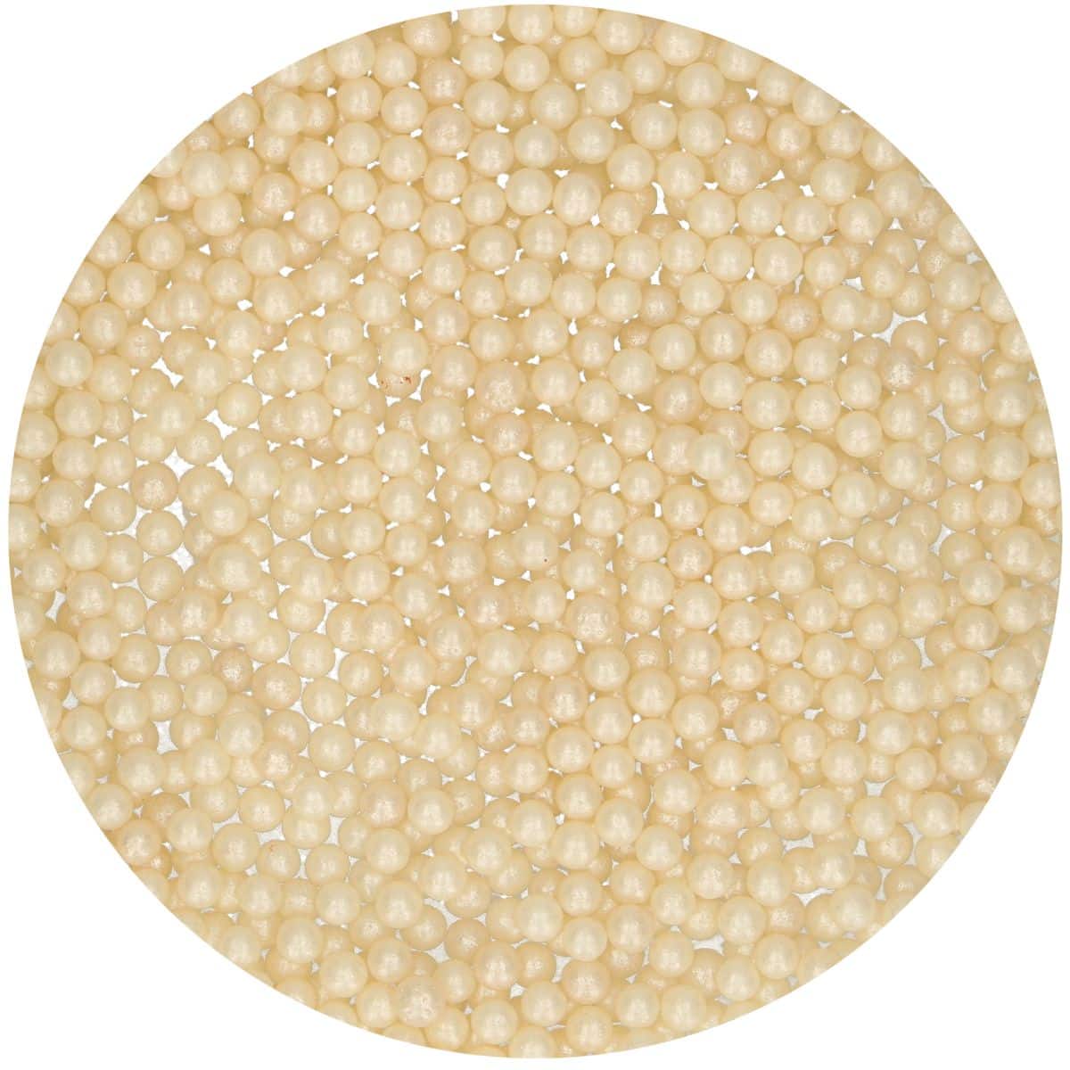 Perles nacrées en sucre Pearl White 80g
