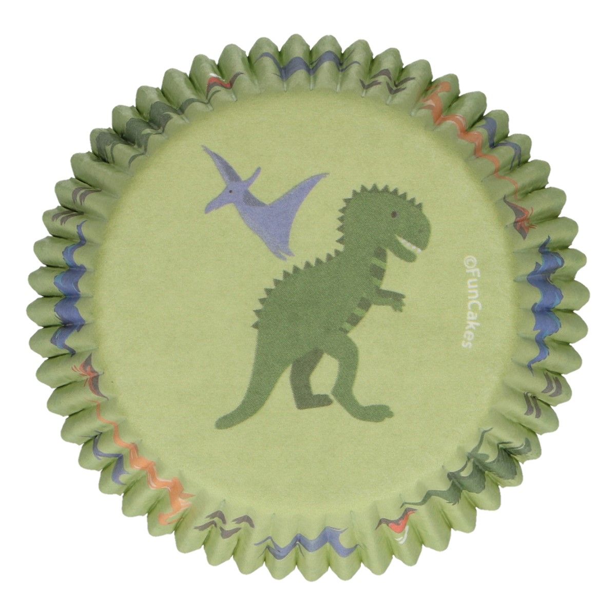 Caissettes à cupcakes Dinosaures