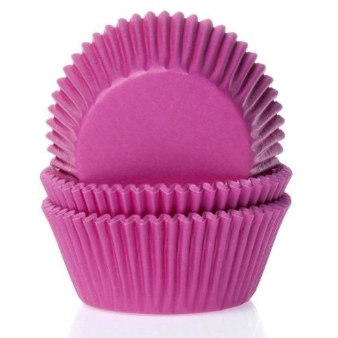 Caissettes à cupcakes rose fushia