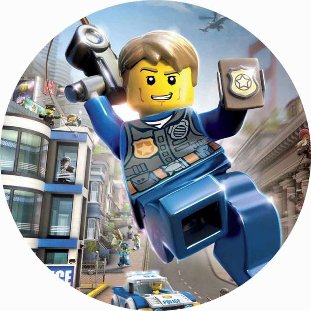 Disque azyme Lego Police