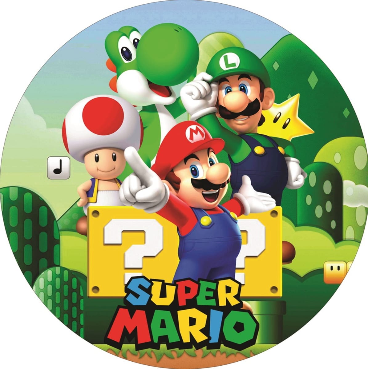 Disque azyme Super Mario