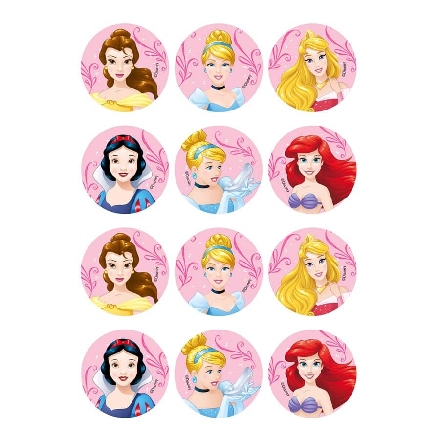 Minis disques princesses Disney