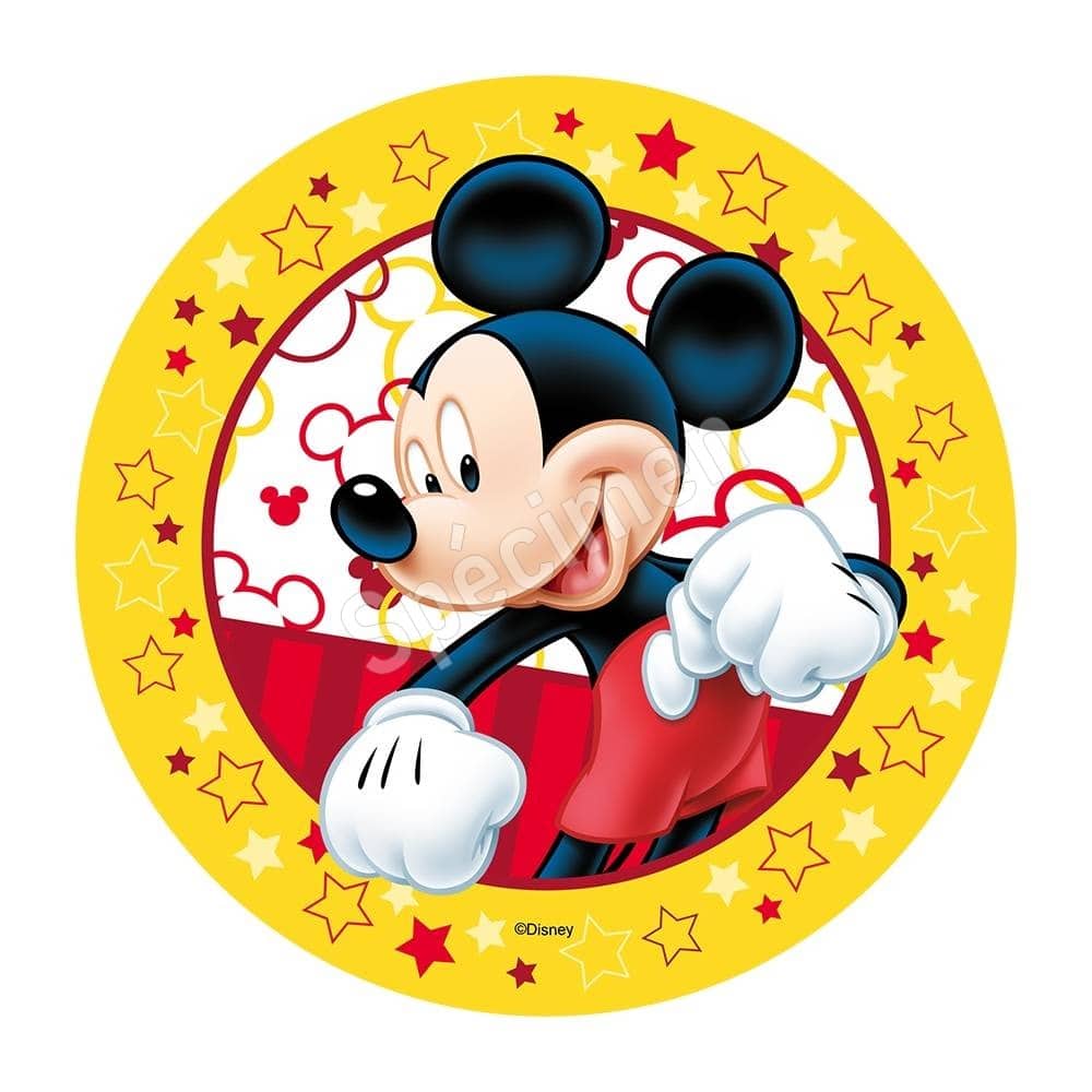 Disque azyme Mickey jaune