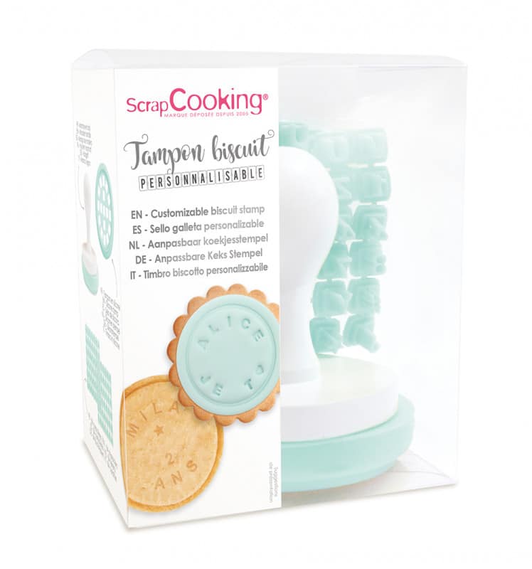Coffret Tampon biscuit personnalisable