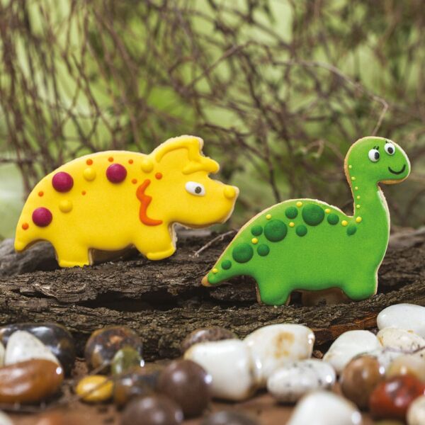 lot de 2 emporte pièces dinosaures