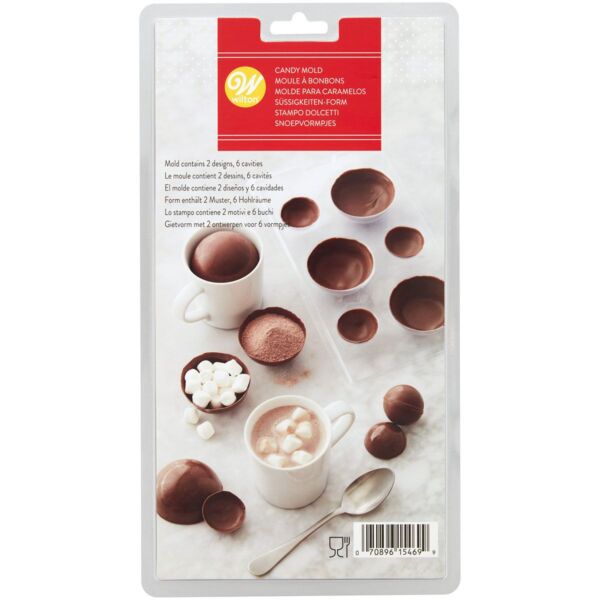 moule boules en chocolat 3d wilton