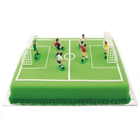 Set déco plastique football 9pcs