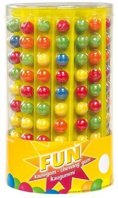 10 Chewing-gum Fun Bubble gum