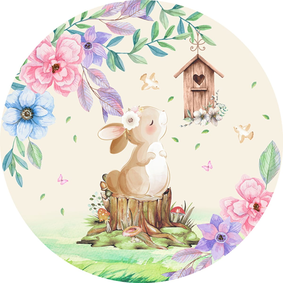 Disque azyme Lapin forêt nature