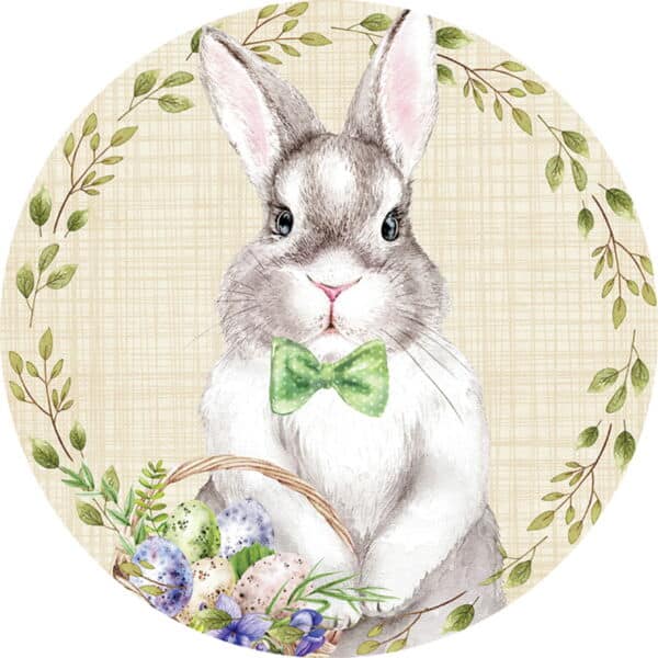 disque azyme lapin de pâques