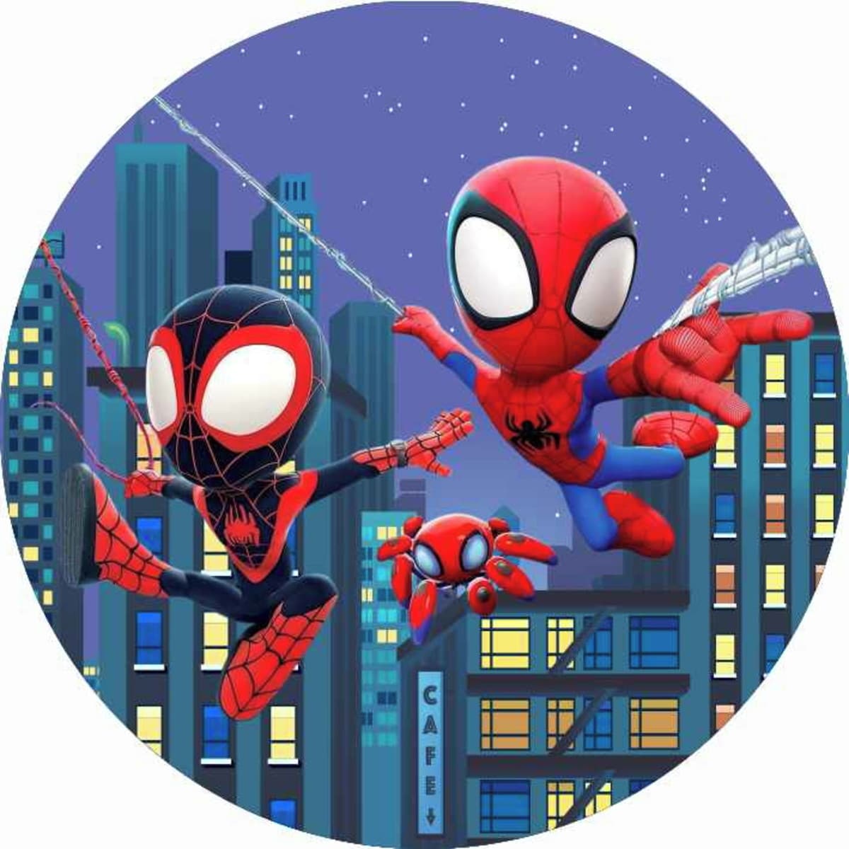 Disque azyme Spidey et ses amis