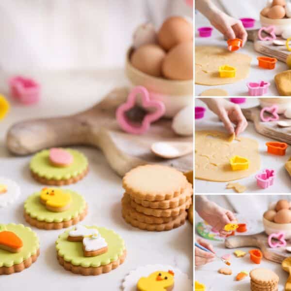 coffret 6 mini emporte pièces pâques