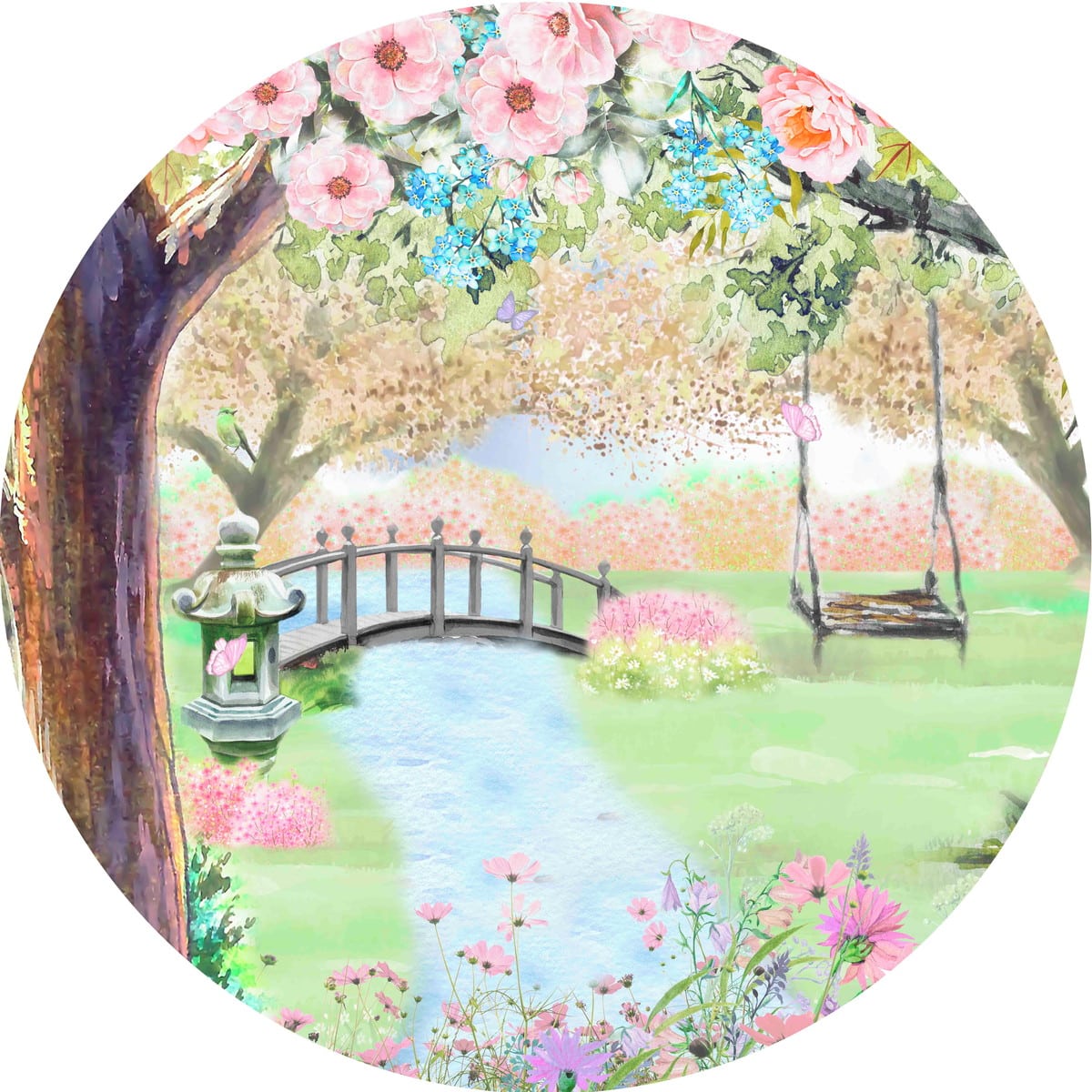 Disque azyme Jardin nature