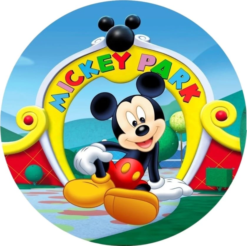 Disque azyme Mickey et Minnie