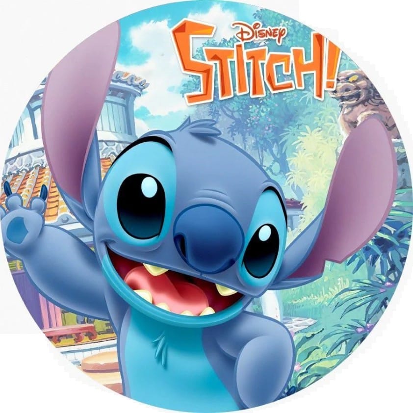 Disque azyme Stitch Disney