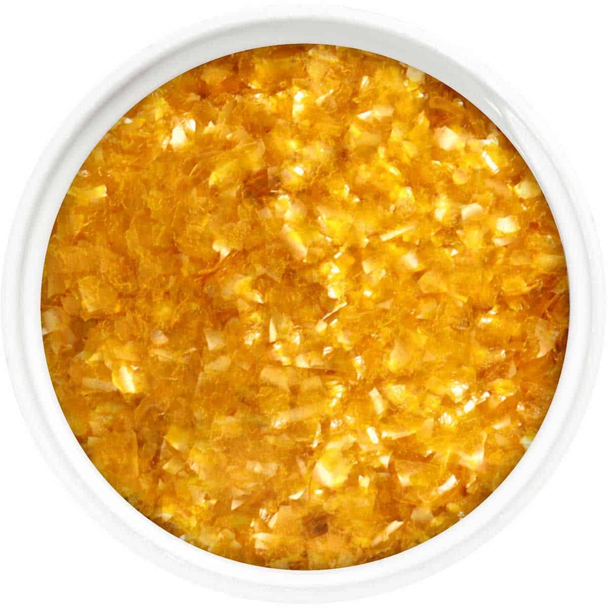 Paillettes or - Glitter Flakes gold
