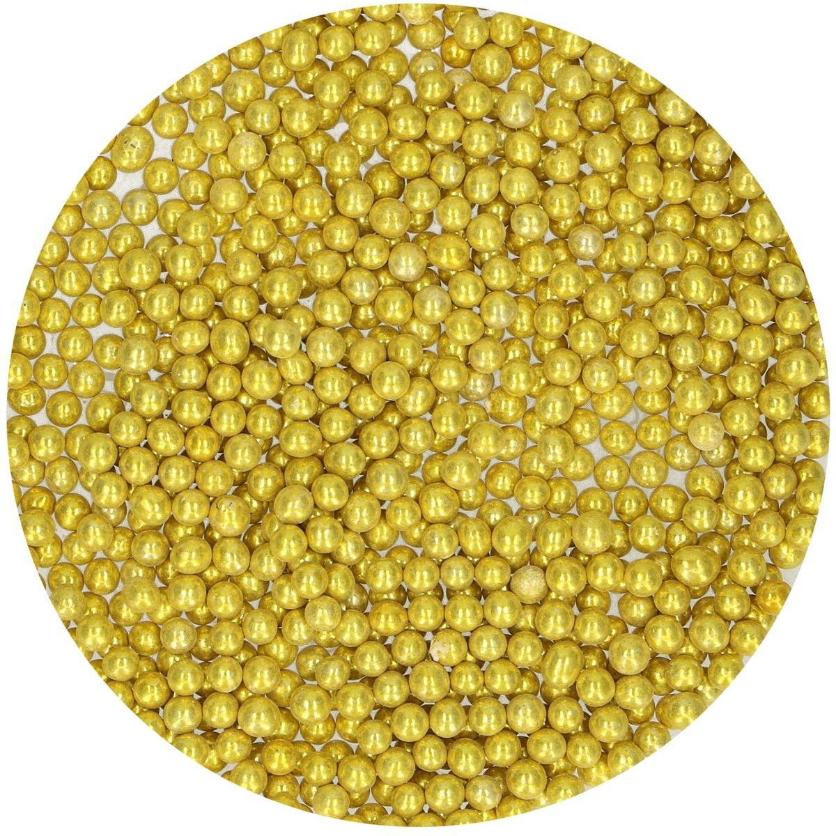Perles en sucre or métallique – Pur D'Eliz