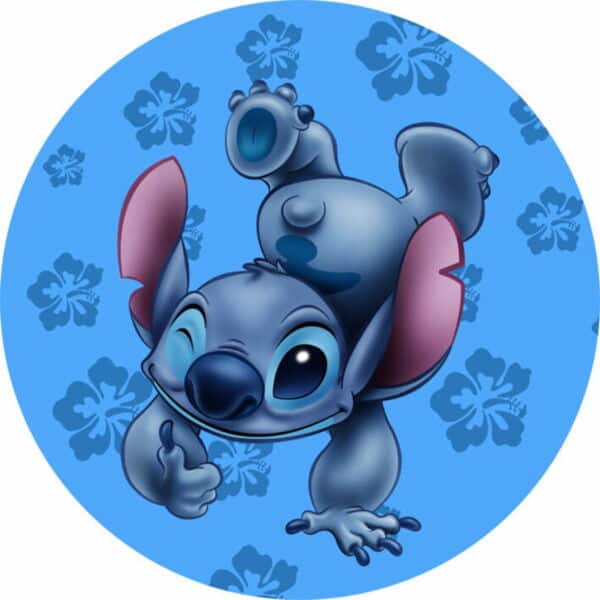 disque azyme stitch bleu