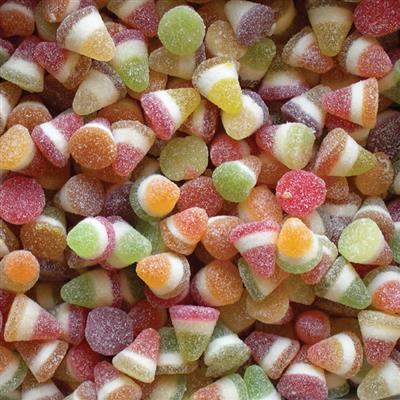 Tricolore toppie frutti nez gommes tendres (100gr)