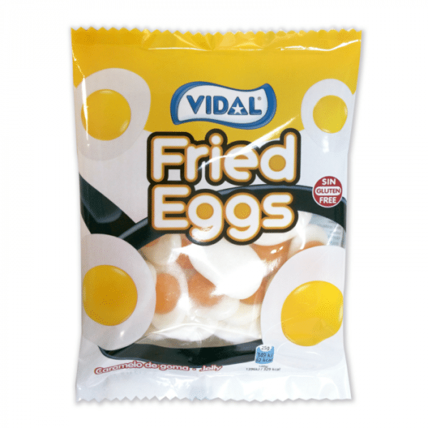 sachet bonbons fried eggs oeufs vidal