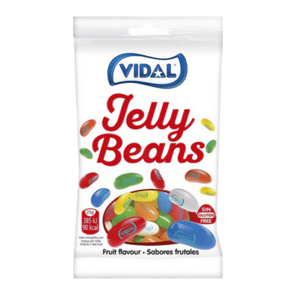 sachet de bonbons jelly beans vidal