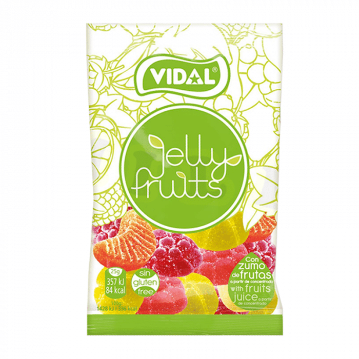 Sachet de bonbons Jelly fruits Vidal