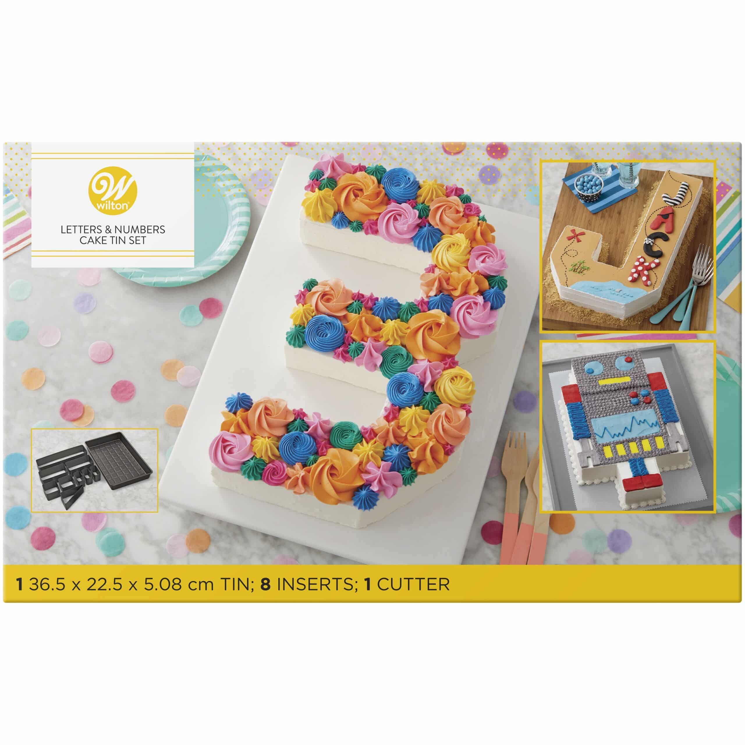 Moule Letter et Number Cakes Wilton