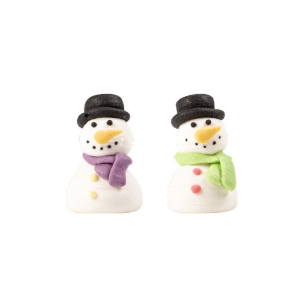 bonhomme de neige 3d sucre