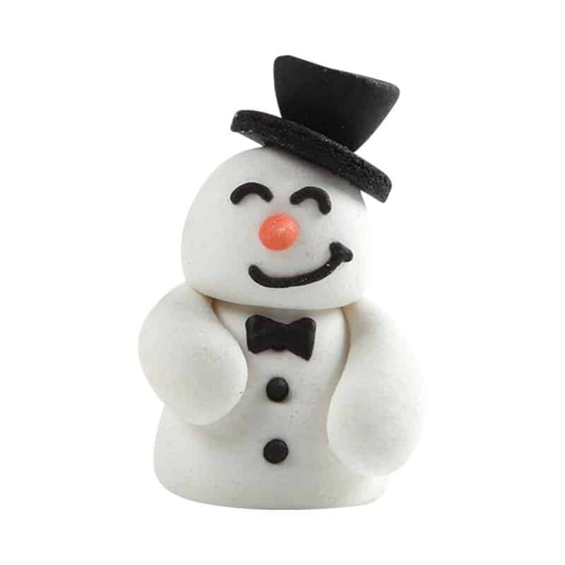 Bonhomme de neige chapeau 3D