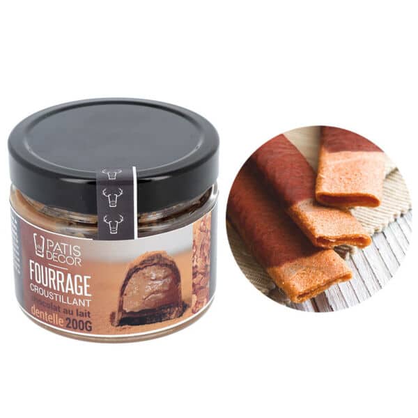 fourrage croustillant au chocolat lait