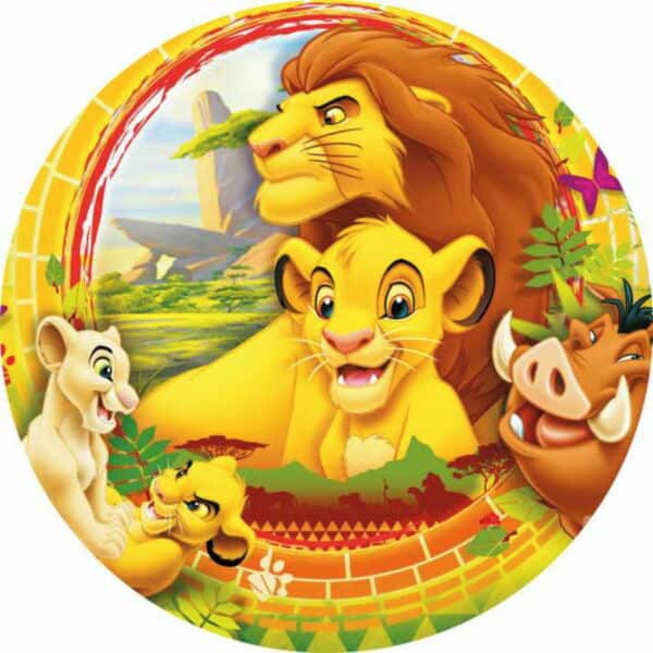 disque azyme le roi lion simba