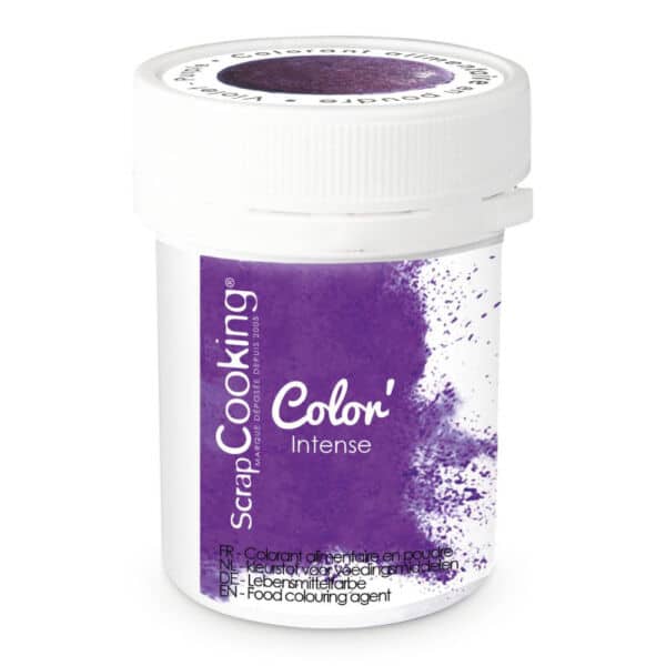 colorant en poudre violet