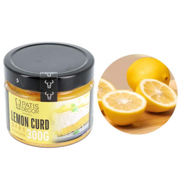 lemon curd citron 300g prêt à l'emploi