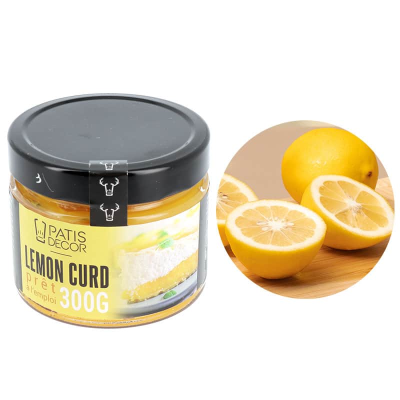 Lemon curd citron 300g prêt à l'emploi