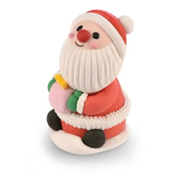 père noël sucre 3d 6cm