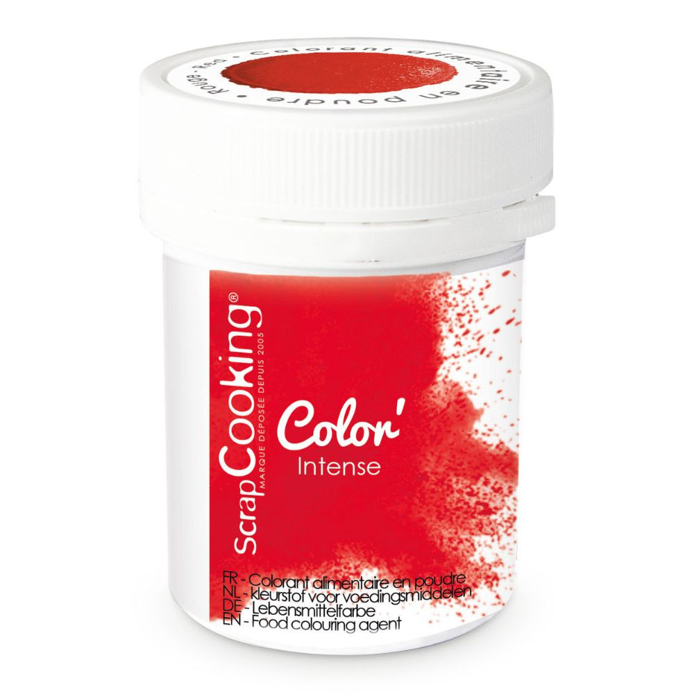 Colorant en poudre alimentaire rouge