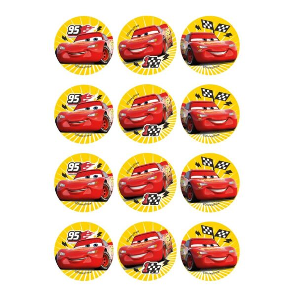 12 petits disques cars en azyme