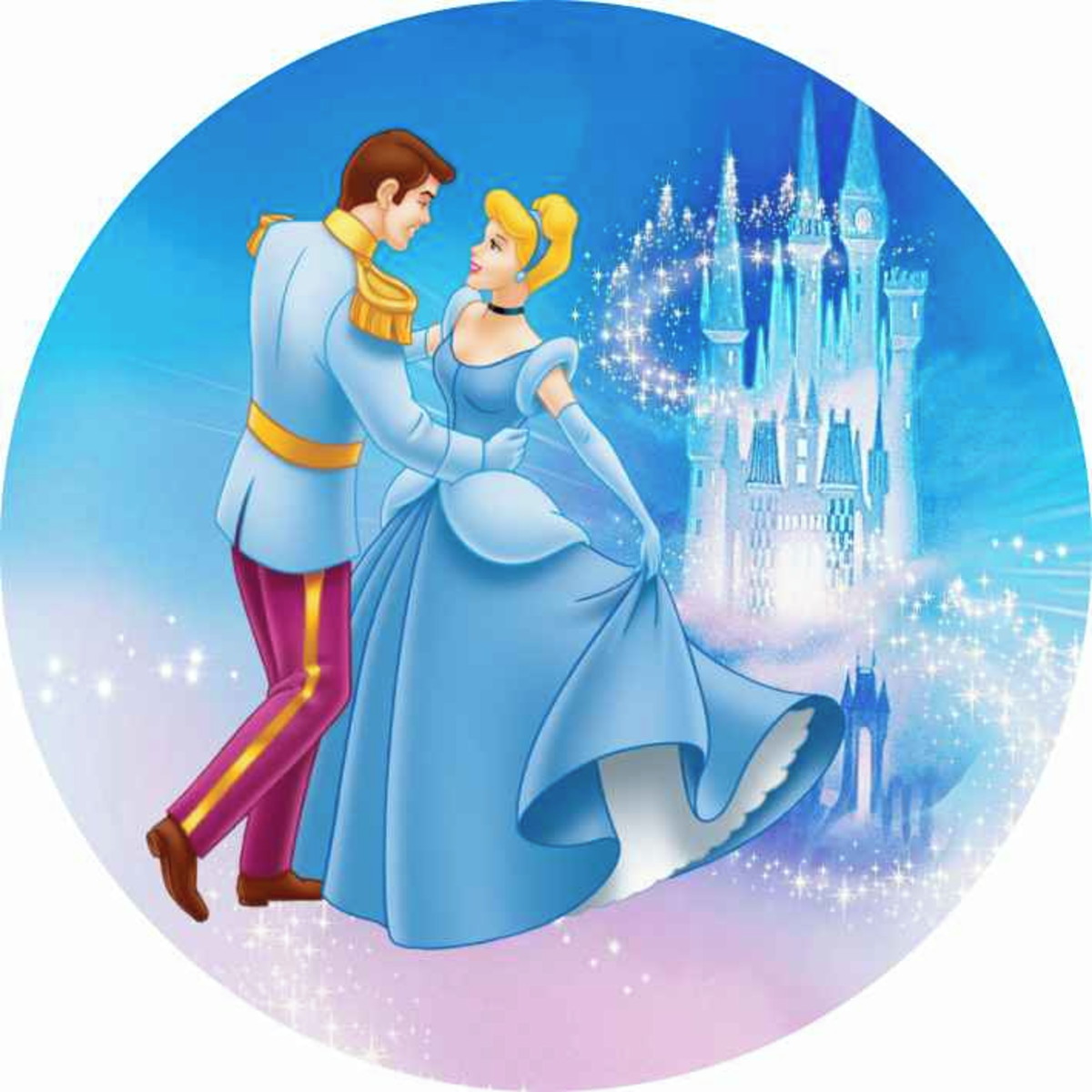 Disque azyme Cendrillon princesse disney