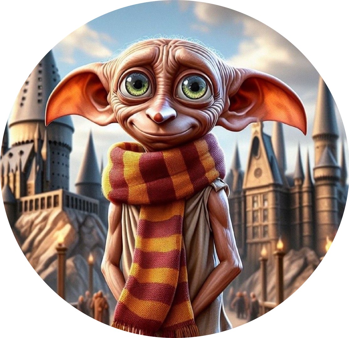 Disque azyme Dobby Harry Potter