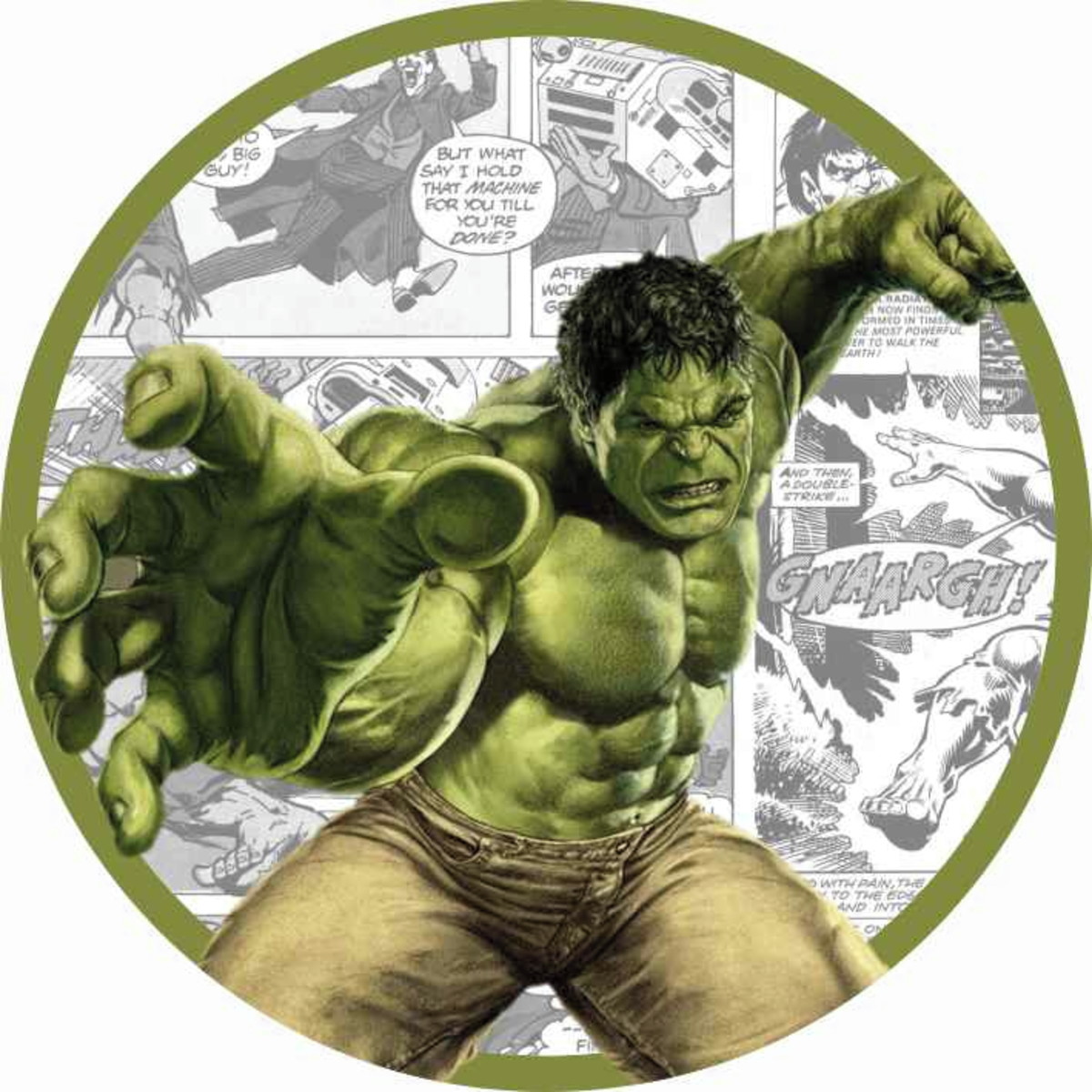 Disque azyme Hulk Super-héros