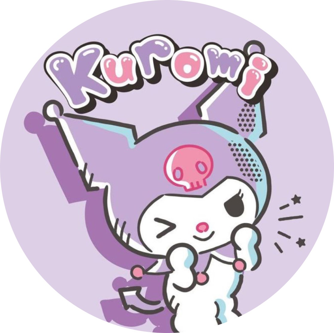 Disque azyme Kuromi Kawaii