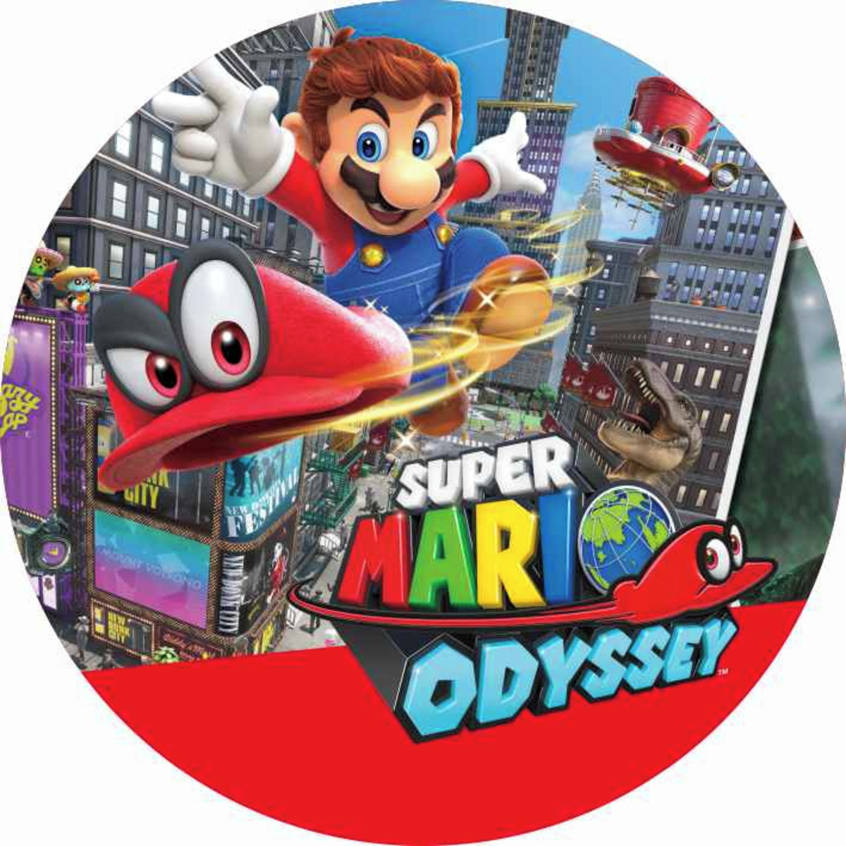 Disque azyme Mario Odyssey