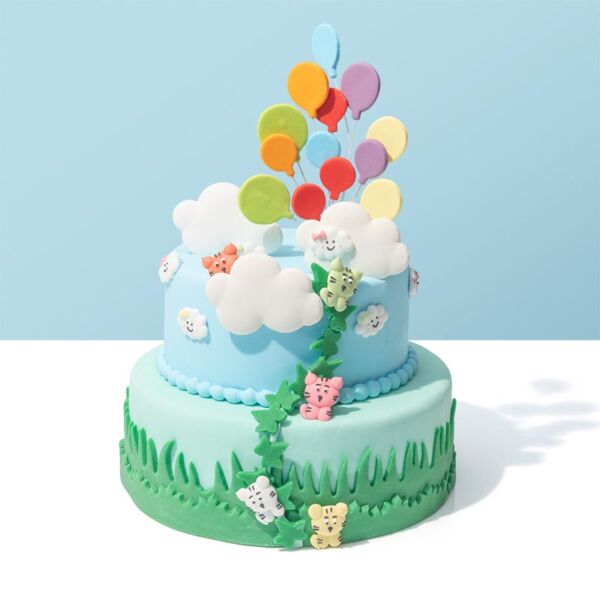 nuage en sucre kawaii 2x3cm