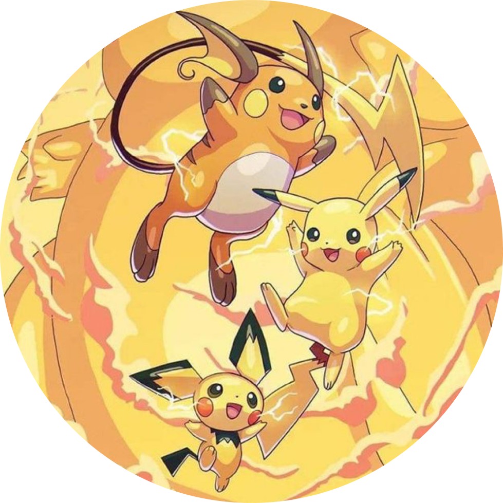 Disque azyme Pokémon Pikachu évolutions